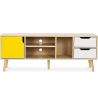 Buy Wooden TV Stand - Scandinavian Design - Haley  Yellow 59660 - in the EU
