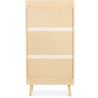 Buy Wooden Sideboard - Scandinavian Design - Large - Rion Natural wood 59646 home delivery