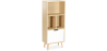 Buy Wooden Sideboard - Scandinavian Design - 4 compartments - Rion Natural wood 59647 - prices
