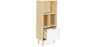 Buy Wooden Sideboard - Scandinavian Design - 4 compartments - Rion Natural wood 59647 at MyFaktory