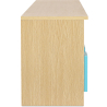 Buy Wooden TV Stand - Scandinavian Design -Yumi Multicolour 59656 in the Europe