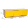 Buy Wooden TV Stand - Scandinavian Design - Niu Grey 59658 with a guarantee