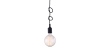 Buy Edison Bulb Pendant Lamp - Silicone Black 50882 - in the EU