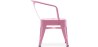 Buy Bistrot Metalix Kid Chair with armrest - Metal Pink 59684 - prices