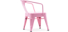 Buy Bistrot Metalix Kid Chair with armrest - Metal Pink 59684 home delivery