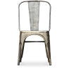 Buy Bistrot Metalix style chair square Seat - New edition - Metal Industriel 59687 - in the EU