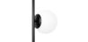 Buy Agnes 3 Bulbs Floor Lamp - Metal and Glass Black 59622 at MyFaktory