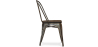 Buy Bistrot Metalix Chair Wooden seat New edition - Metal Red 59804 home delivery