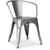 Buy  Bistrot Metalix chair with armrests New Edition - Metal Industriel 59809 - in the EU