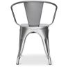 Buy  Bistrot Metalix chair with armrests New Edition - Metal Industriel 59809 - in the EU