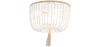 Buy Boho Bali Beaded Ceiling Lamp White 59828 - prices