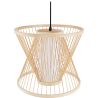 Buy Bamboo Pendant Light Design Boho Bali - Panma Natural wood 59850 in the Europe