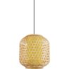 Buy Bamboo Ceiling Lamp - Boho Bali Style Pendant Lamp - Karen Natural wood 59855 in the Europe