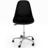 Buy Swivel office chair with casters - Brielle White 59863 - in the EU