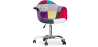 Buy Emery Office Chair - Patchwork Ray  Multicolour 59869 in the Europe