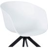 Buy Design Office Chair with Wheels White 59885 - in the EU