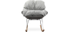 Buy Scandinavian Design Padded Rocking Chair Grey 59895 - in the EU