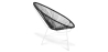 Buy Acapulco Chair - White Legs Black 58295 - prices
