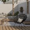 Buy Acapulco Chair - White Legs - New edition Black 59900 at MyFaktory