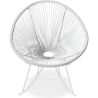 Buy Acapulco Rocking Chair - White legs - New edition Pastel green 59902 - in the EU