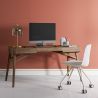 Buy Scandinavian Office chair with Wheels - Dana White 59904 - prices