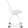 Buy Scandinavian Office chair with Wheels - Dana White 59904 in the Europe