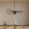 Buy Hanging Lamp Vertice - Metal - 100cm Black 59905 - in the EU
