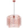 Buy Wire Structure Hanging Lamp Rose Gold 59909 - in the EU