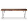 Buy Hairpin design Bench Turquoise 58437 - in the EU