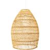 Buy Hanging Lamp Boho Bali Design Natural Rattan - Tuyen Natural wood 60036 - in the EU