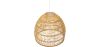 Buy Hanging Lamp Boho Bali Design Natural Rattan - 40 cm - Seam Natural wood 60044 at MyFaktory