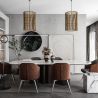 Buy Hanging Lamp Boho Bali Design Natural Rattan - Deing Natural wood 60045 in the Europe