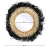 Buy Wall Mirror - Boho Bali Round Design (60 cm) - Melu Natural wood 60059 in the Europe