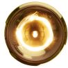Buy Empty Pendant Lamp  - 18cm - Chromed Metal Gold 51886 in the Europe