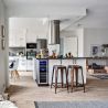 Buy Bar Stool Bistrot Metalix Industrial Design Metal - 60 cm - New Edition Metallic bronze 60122 in the Europe