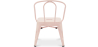 Buy Kid chair Bistrot Metalix Industrial Metal - New Edition Pink 60134 in the Europe