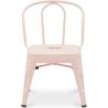 Buy Kid chair Bistrot Metalix Industrial Metal - New Edition Pink 60134 home delivery