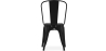 Buy Dining chair Bistrot Metalix industrial Metal - New Edition Metallic bronze 60136 home delivery