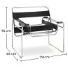 Buy Vasyl Chair -  Faux Leather Black 16815 - in the EU