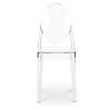 Buy Pack of 2 Transparent Dining Chairs - Victoire  Transparent 58734 - prices