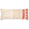 Buy Rectangular Cushion in Boho Bali Style, Cotton cover + filling - Evanora Multicolour 60180 - in the EU