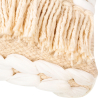 Buy Square Cotton Cushion in Boho Bali Style cover + filling - Hera White 60183 in the Europe