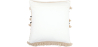 Buy Square Cotton Cushion in Boho Bali Style cover + filling - Joan White 60184 - prices