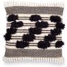 Buy Square Cotton Cushion in Boho Bali Style cover + filling - Safira Grey 60193 - in the EU