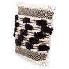 Buy Square Cotton Cushion in Boho Bali Style cover + filling - Safira Grey 60193 - prices