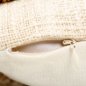 Buy Square Cotton Cushion in Boho Bali Style cover + filling - Belvia Yellow 60212 home delivery