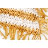 Buy Square Boho Bali Cushion, Raffia cover + filling - Candice Cream 60213 in the Europe