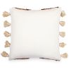 Buy Square Cotton Cushion in Boho Bali Style cover + filling - Eloise Multicolour 60221 at MyFaktory