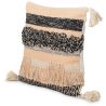 Buy Square Cotton Cushion in Boho Bali Style cover + filling - Ava Multicolour 60228 - prices