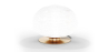 Buy Table lamp in vintage style, brass and glass - Ballon Gold 60238 in the Europe